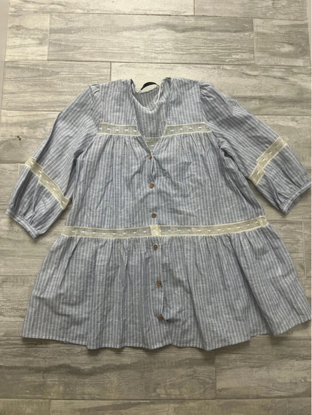 Zara Oversized Baby Doll Top